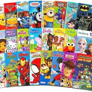 24 Pack Small Coloring Books for Kids Ages 4-8, 2-4 – Bulk Coloring Bu…